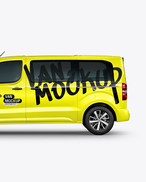 Van Mockup - Side View