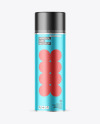 Matte Metallic Aerosol Can Mockup