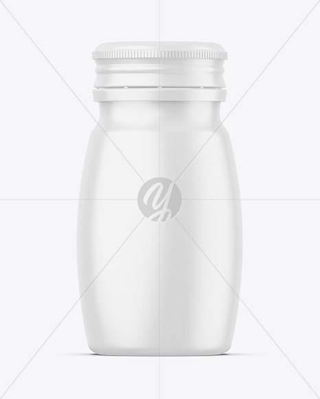 Matte Plastic Jar Mockup