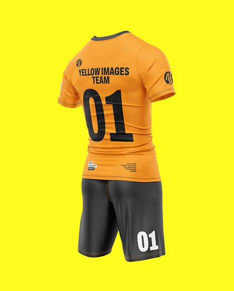 Men's Soccer Kit Mockup - Free Download Images High Quality PNG, JPG