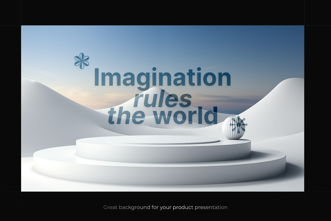 White Podiums ❊ Background Set White Podiums ❊ Background Set