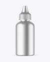 Matte Metallic Dropper Bottle Mockup