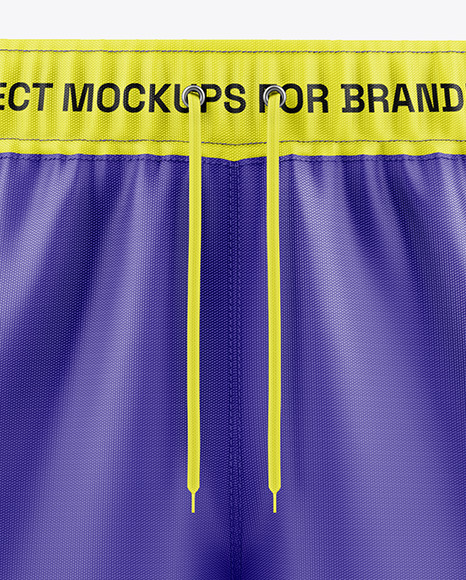 Football Shorts Mockup - Front View