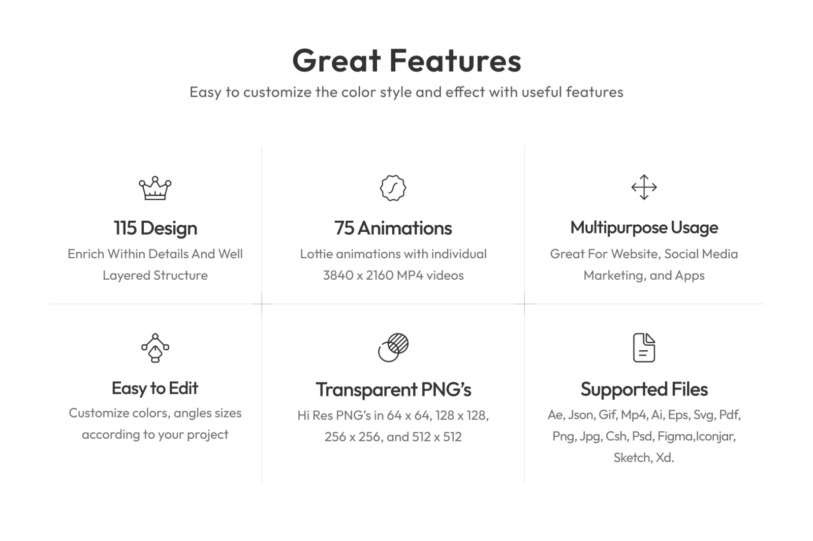 Feedback and Survey Icons