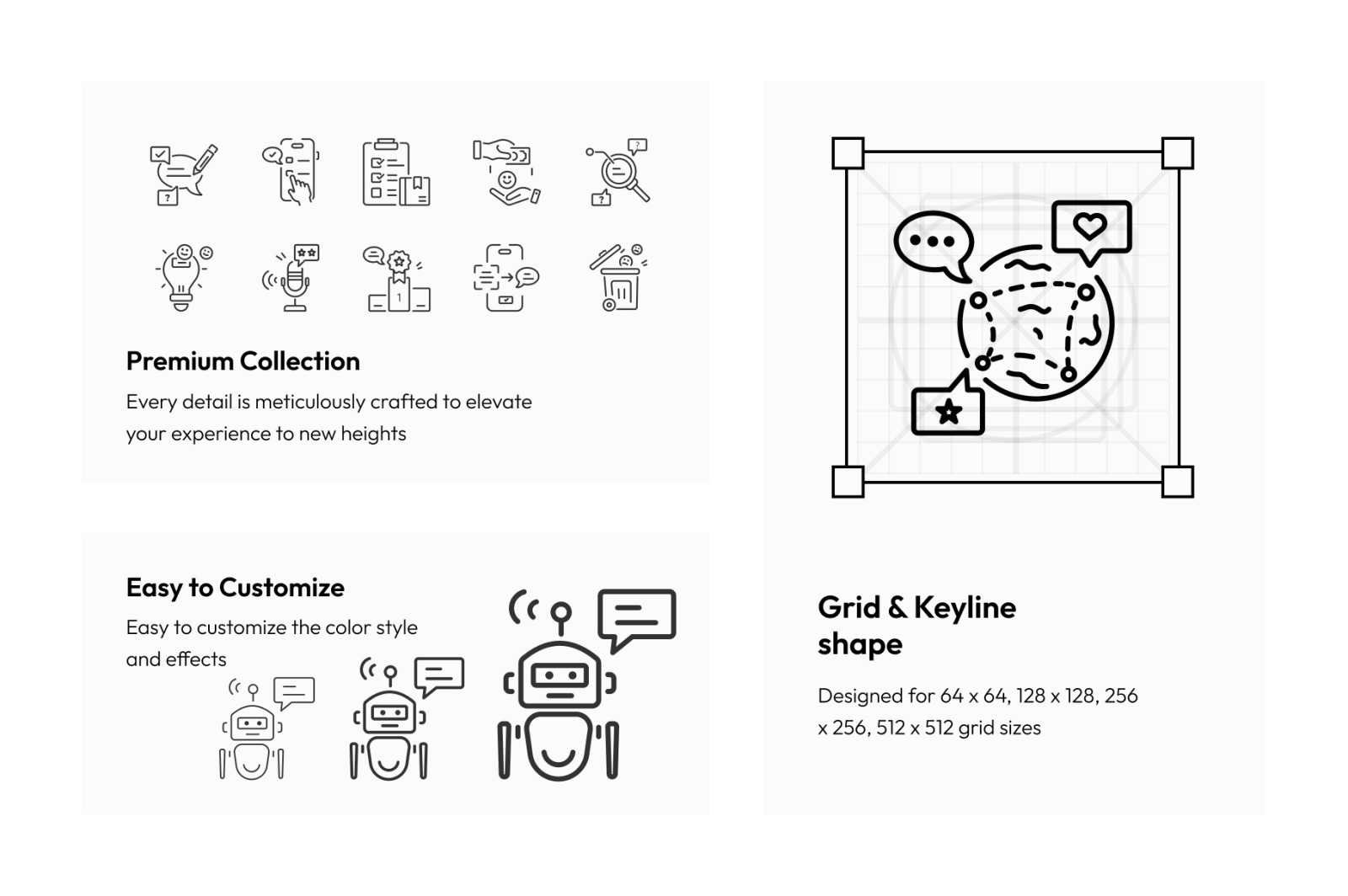 Feedback and Survey Icons