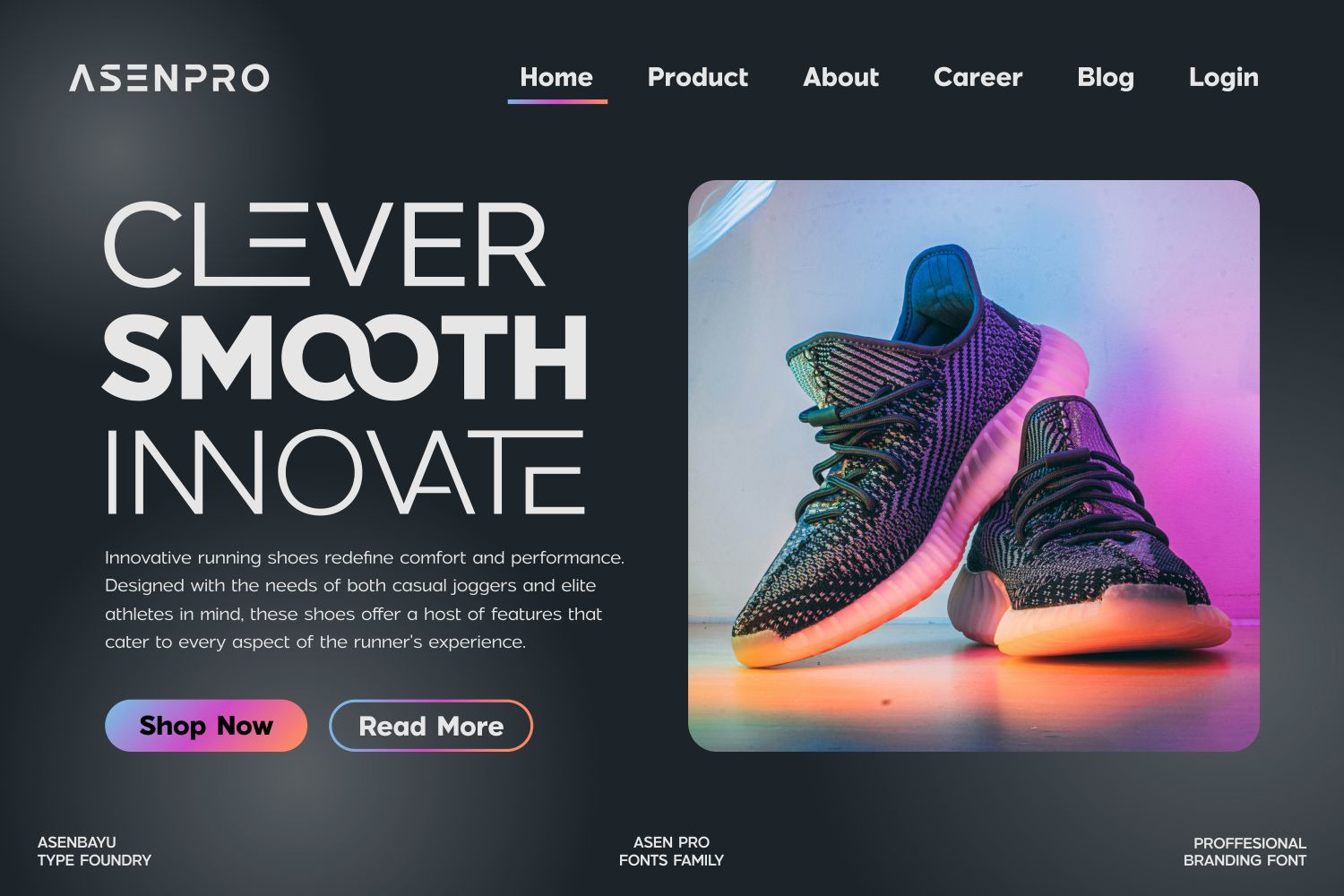 Asen Pro - Geometric Branding Fonts Asen Pro - Geometric Branding Fonts