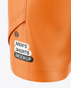 Football Shorts Mockup - Back View