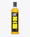 750 ml Glass Olive Oil Bottle Mockup