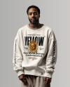 Man in a Sweatshirt Mockup