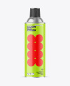 Glossy Aerosol Can Mockup