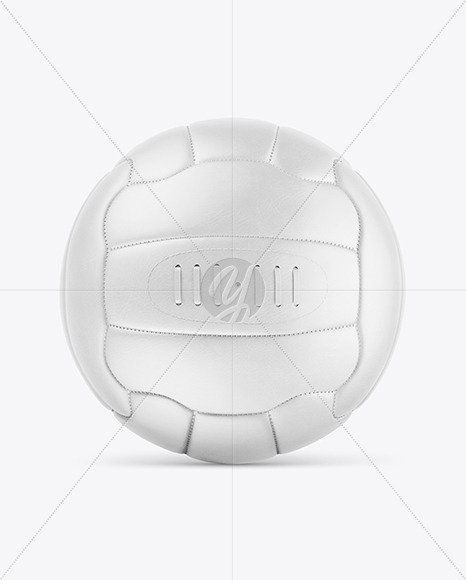 Vintage Leather Soccer Ball Mockup