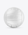 Vintage Leather Soccer Ball Mockup