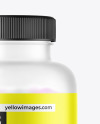 Frosted Pills Bottle Mockup