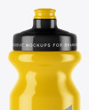 Glossy Sport Bottle Mockup