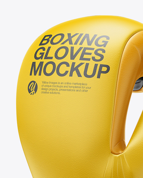 Boxing Gloves Mockup