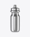 Metallic Sport Bottle Mockup