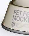 Metallic Pet Feeding Bowl Mockup