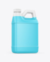 Jerrycan with Liquid Mockup