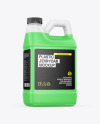 Jerrycan with Liquid Mockup