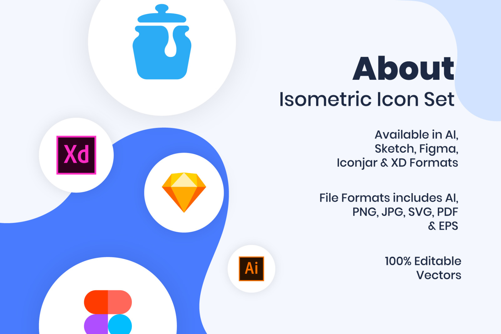 Isometric Landing Page Illustrations