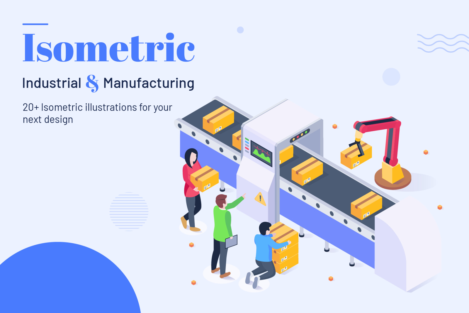 Industrial and Manufacturing Illustrations