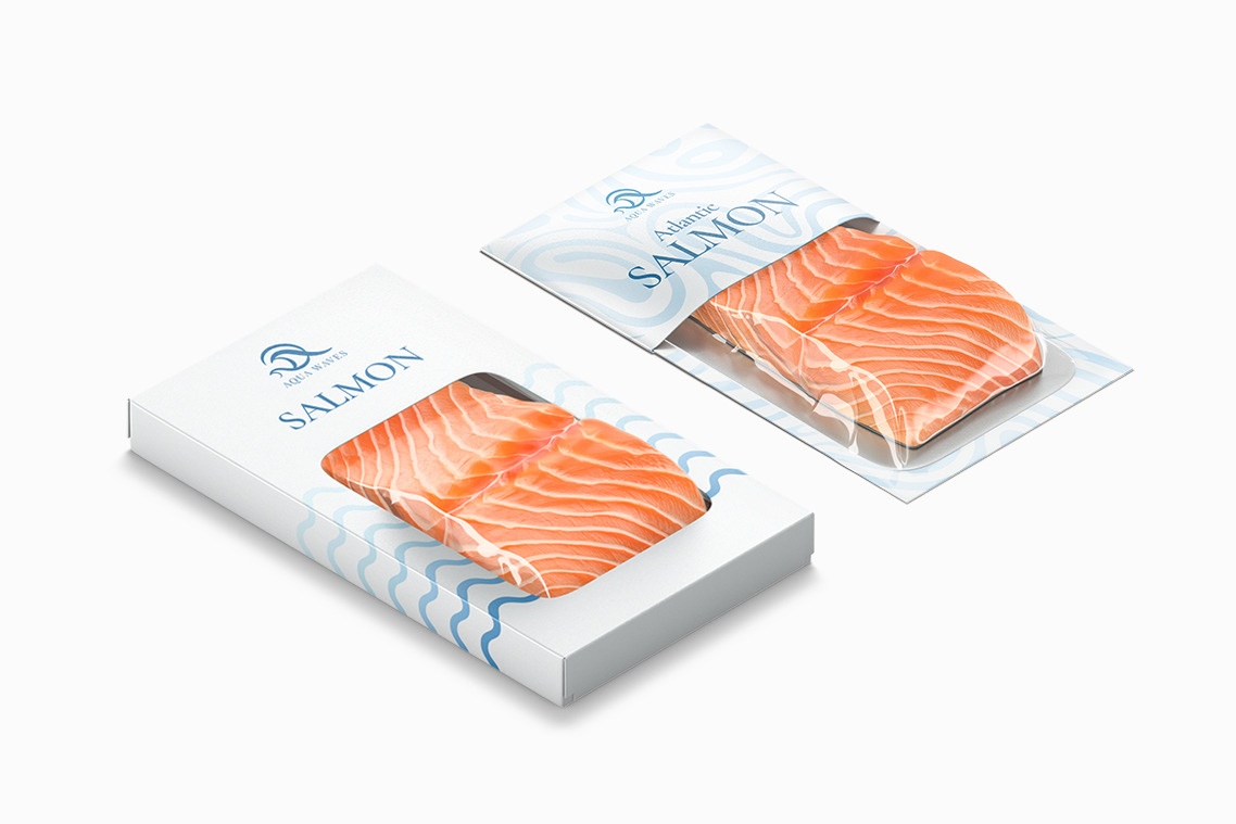 Salmon Pack Mockups Salmon Pack Mockups