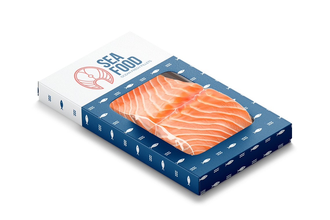 Salmon Pack Mockups Salmon Pack Mockups