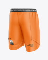 Football Shorts Mockup - Half Side View Football Shorts Mockup - Half Side View