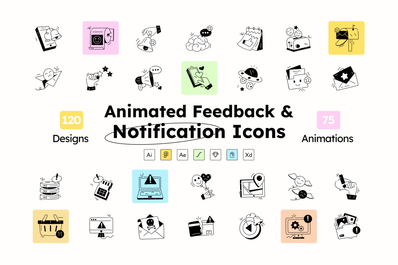 Animated Feedback and Notifications Animated Feedback and Notifications