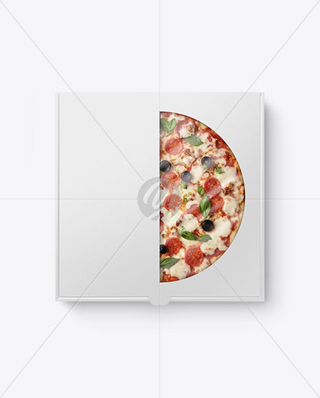 Pizza Box Mockup