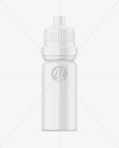 Glossy Essential Oil Bottle Mockup