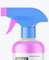 Frosted Trigger Spray Bottle Mockup