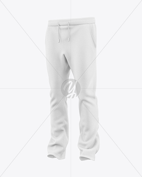 Pants Mockup - Half Side View