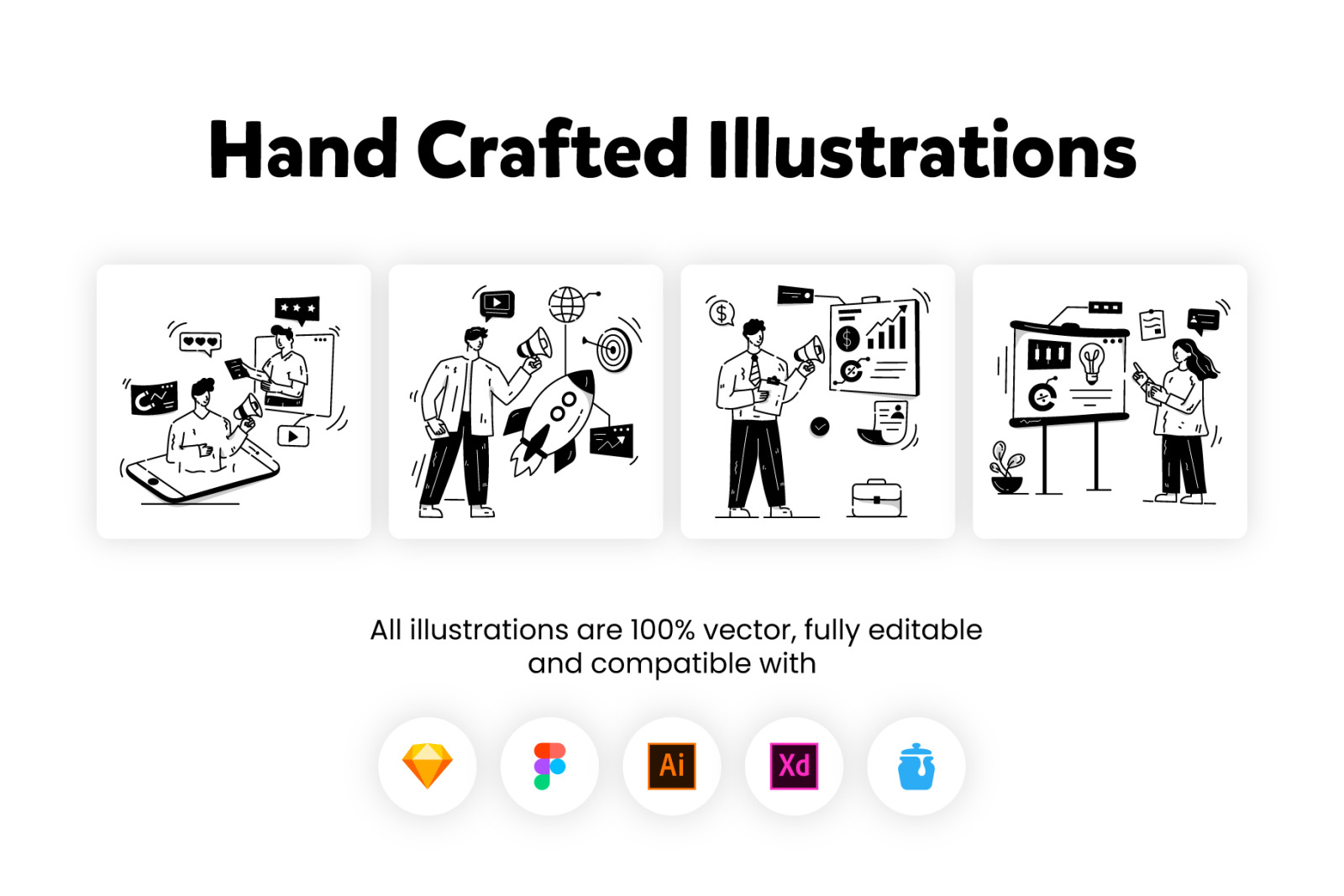 Digital Marketing Illustrations Digital Marketing Illustrations
