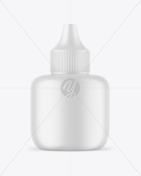 Matte Dropper Bottle Mockup