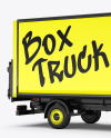 Box Truck Mockup - Side View