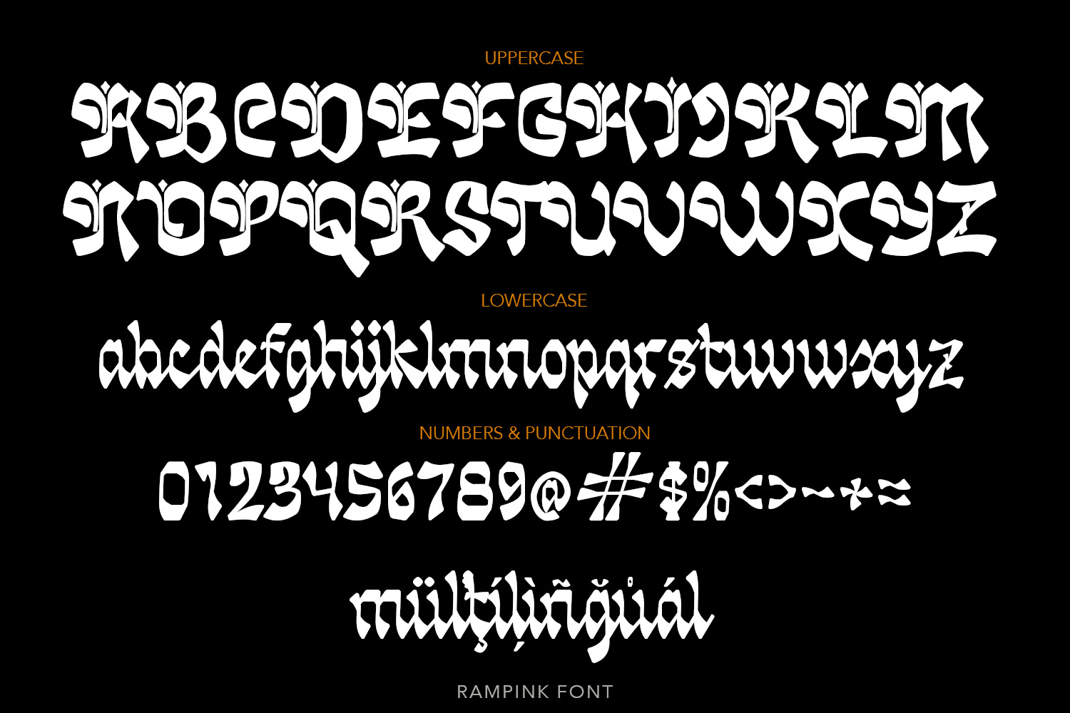 Rampink Modern Blackletter Rampink Modern Blackletter