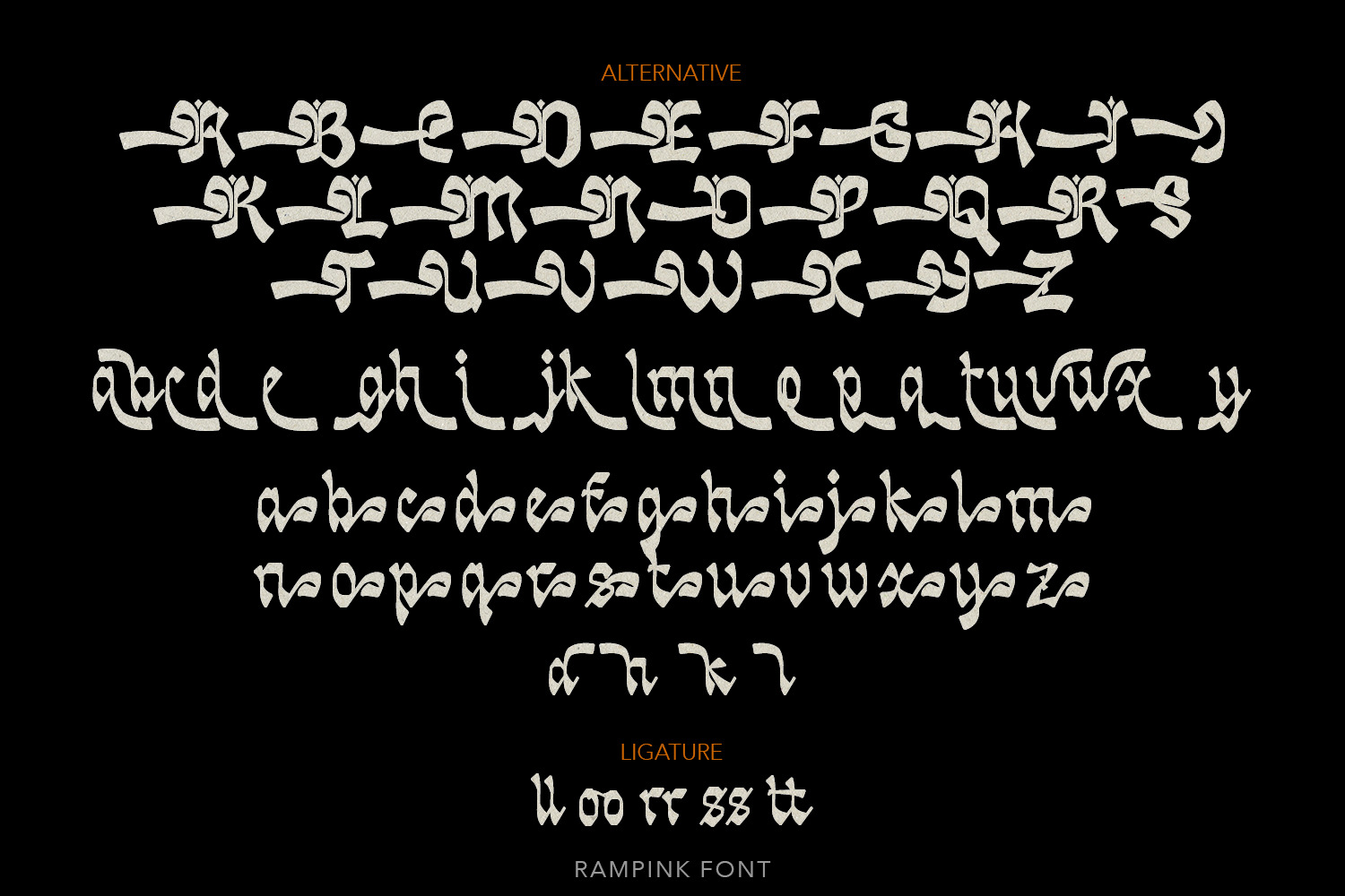 Rampink Modern Blackletter Rampink Modern Blackletter
