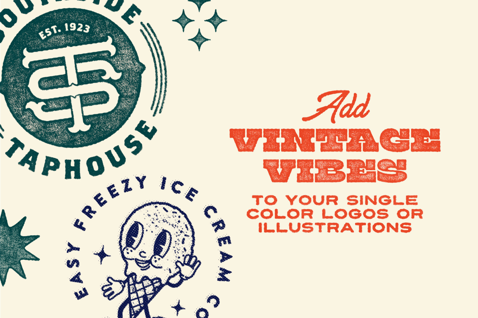 Vintage Stamp Texture Effects Vintage Stamp Texture Effects
