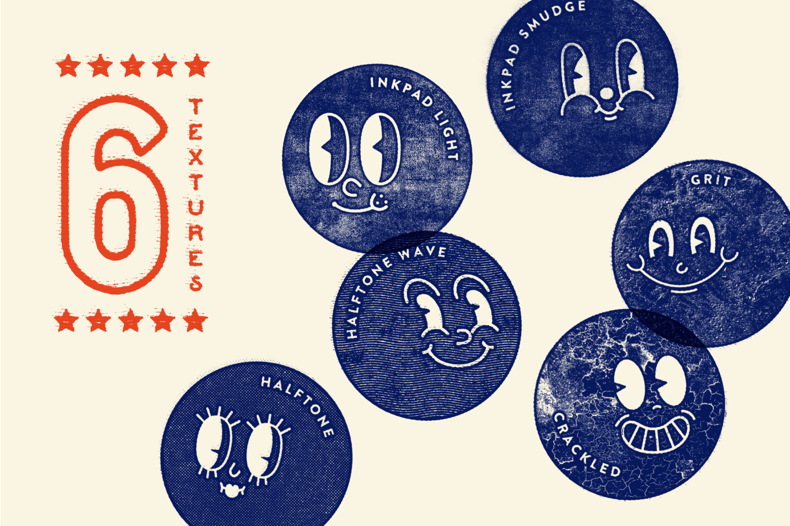 Vintage Stamp Texture Effects Vintage Stamp Texture Effects