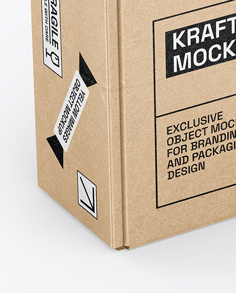 Kraft Box Mockup