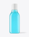 200ml Frosted Plastic Cosmetic Bottle Mockup