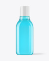 200ml Clear Plastic Cosmetic Bottle Mockup