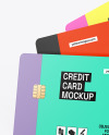 Three Credit Cards Mockup