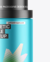 Matte Metallic Cosmetic Bottle Mockup