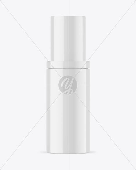 Glossy Cosmetic Bottle Mockup