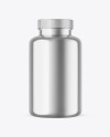 Metallic Protein Jar Mockup