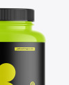 Glossy Protein Jar Mockup