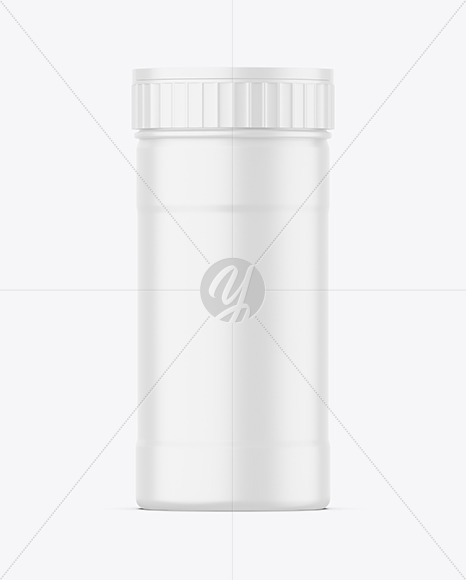 Matte Salt Jar Mockup