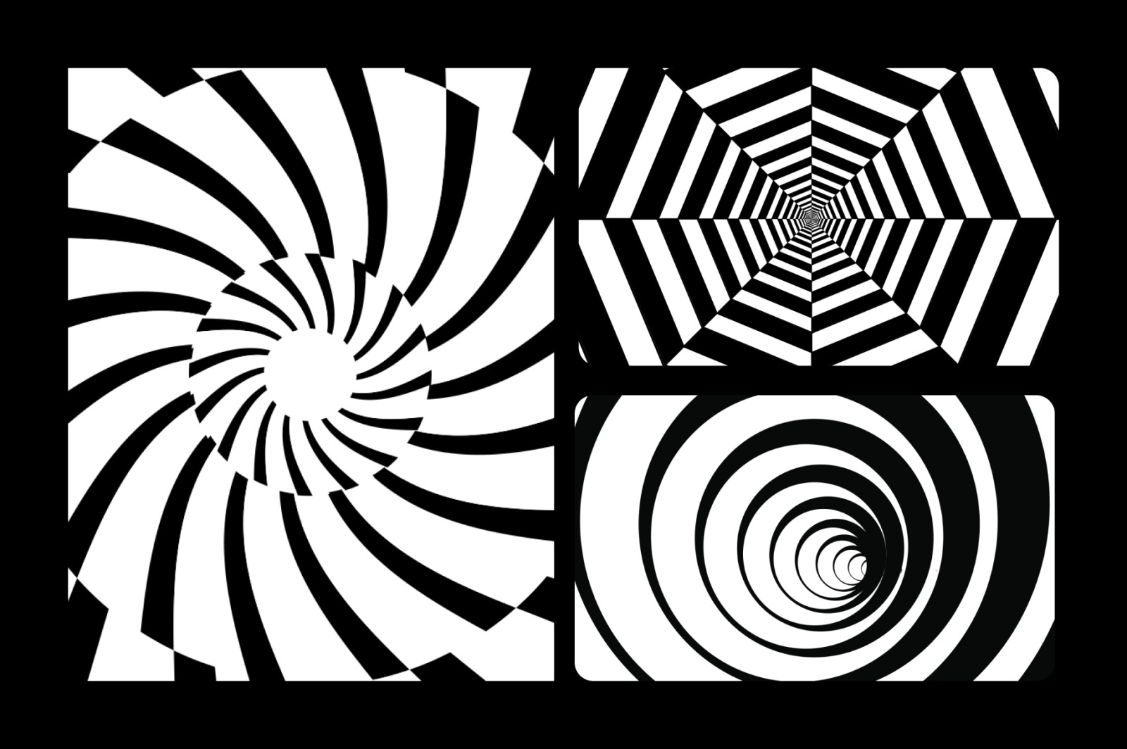 Op Art Animated Backgrounds